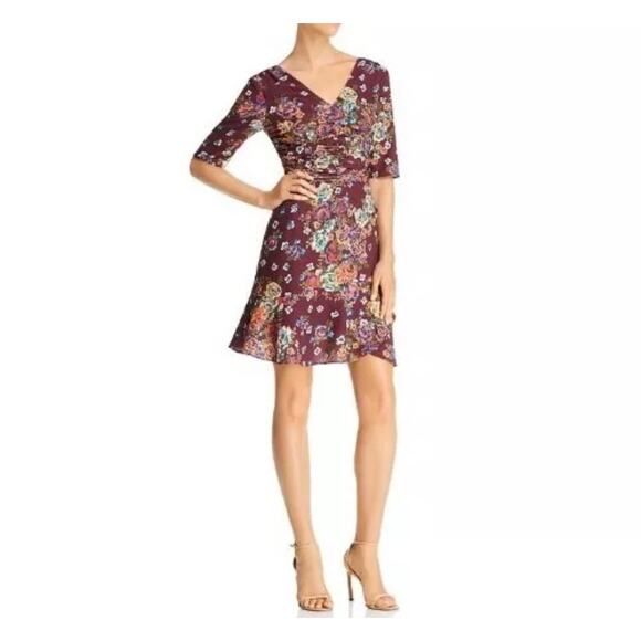 WAYF size large floral mini dress - Picture 1 of 6